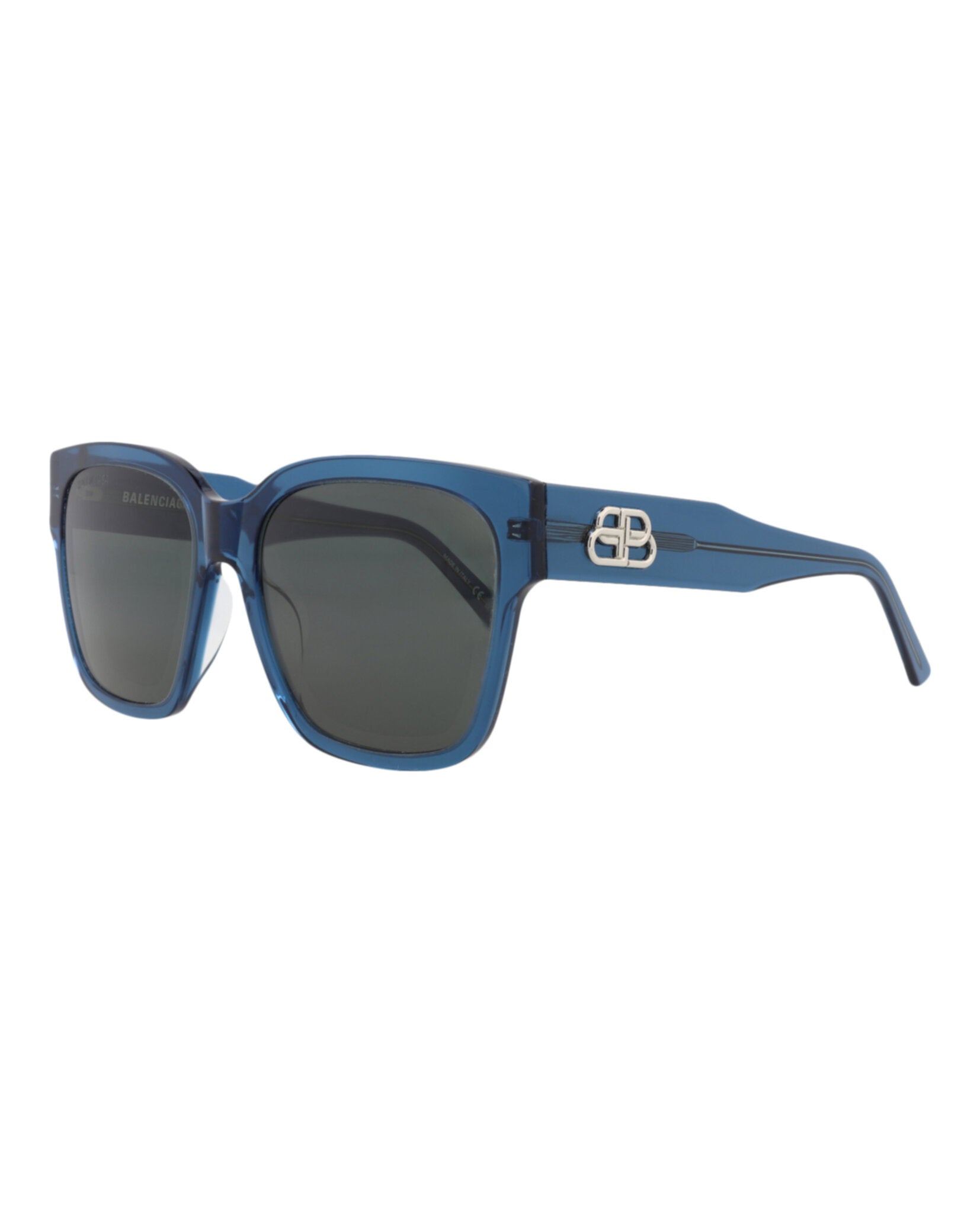 Balenciaga Balenciaga Womens Square/Rectangle Blue Blue Green Fashion Designer Eyewear