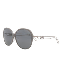 Balenciaga Balenciaga Womens Round/Oval Grey Ruthenium Grey Fashion Designer Eyewear