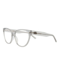 Balenciaga Womens Cat Eye Grey Grey Transparent Fashion Designer Eyewear