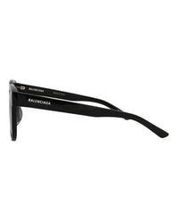 Balenciaga Unisex Square/Rectangle Black Black Grey Fashion Designer Eyewear