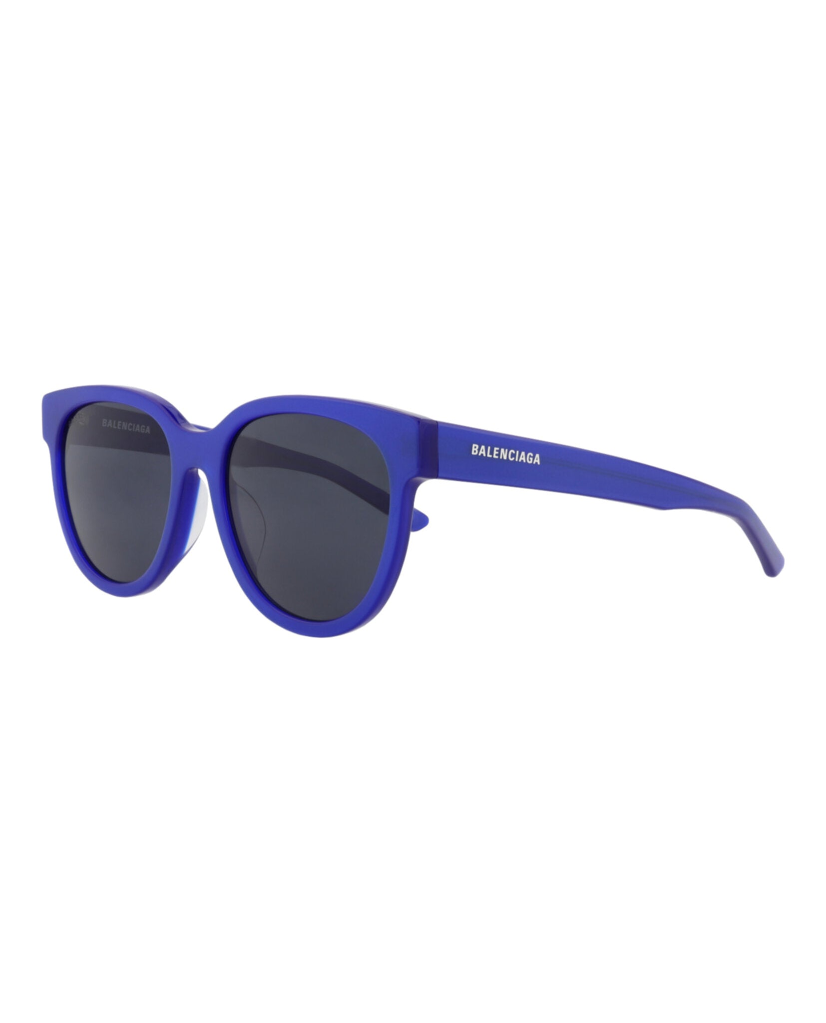 Balenciaga Balenciaga Womens Round/Oval Blue Blue Blue Fashion Designer Eyewear