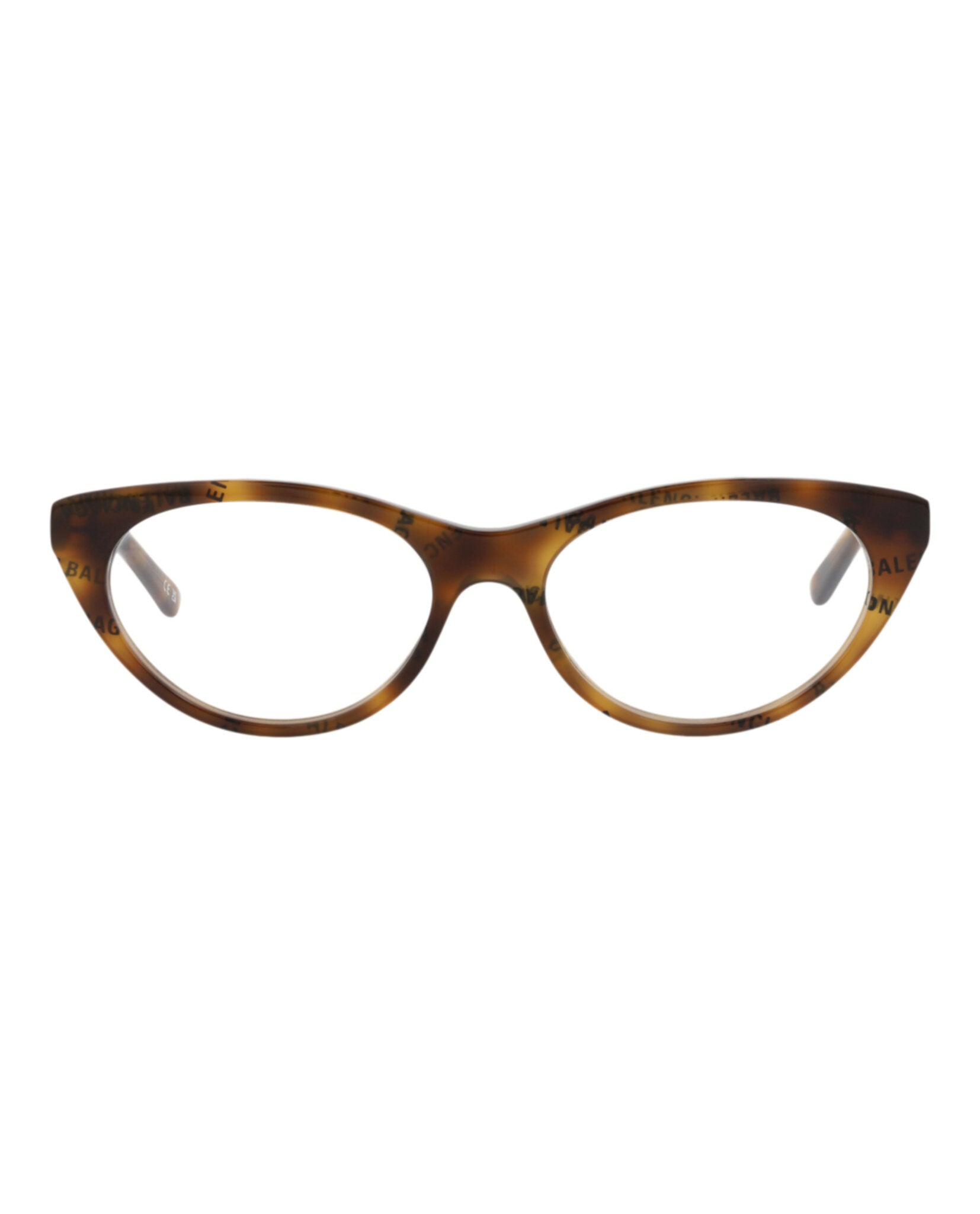 Balenciaga Womens Cat Eye Havana Havana Transparent Fashion Designer Eyewear