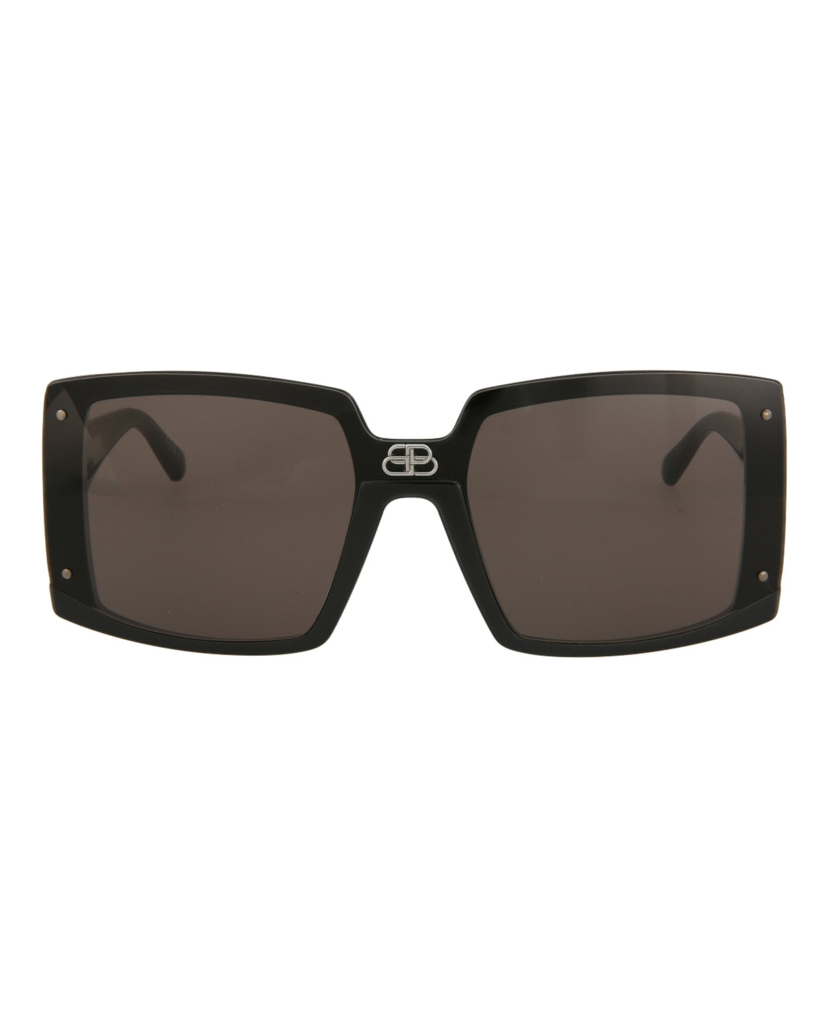 Balenciaga Balenciaga Womens Square/Rectangle Black Black Grey Fashion Designer Eyewear