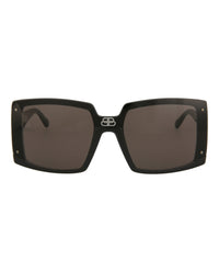 Balenciaga Balenciaga Womens Square/Rectangle Black Black Grey Fashion Designer Eyewear