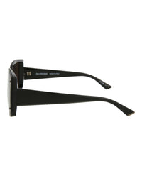 Balenciaga Balenciaga Womens Square/Rectangle Black Black Grey Fashion Designer Eyewear