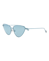 Balenciaga Balenciaga Womens Cat Eye Light Blue Light Blue Light Blue Fashion Designer Eyewear