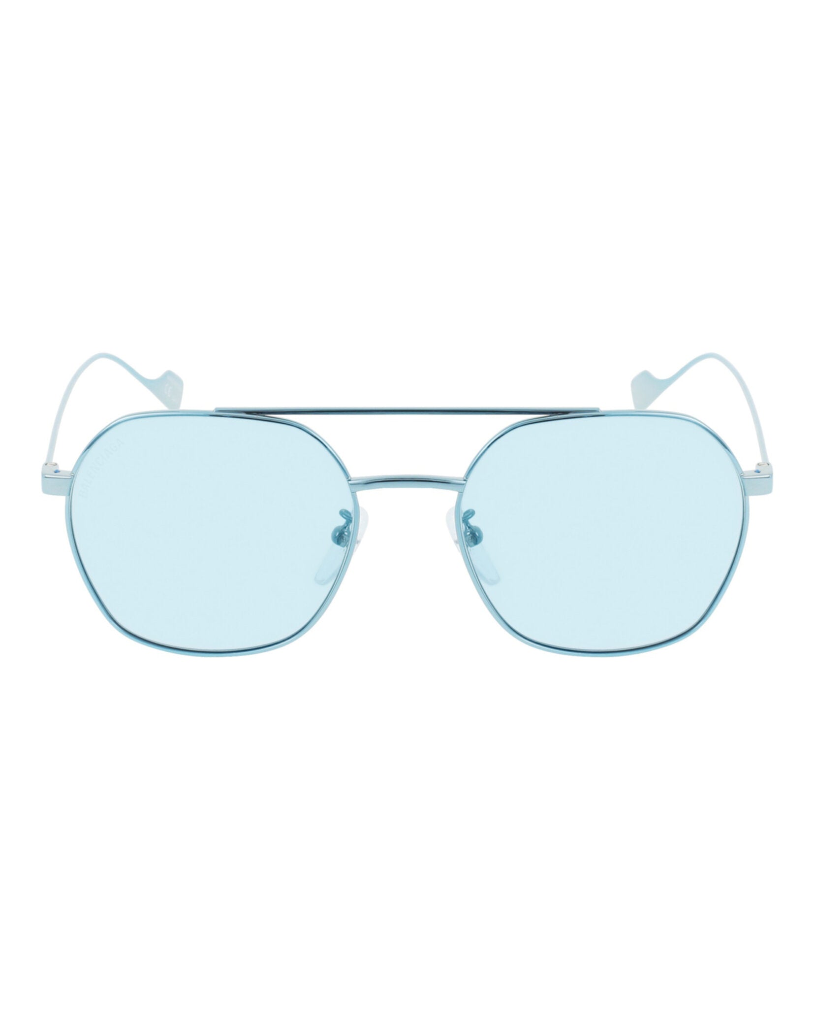 Balenciaga Balenciaga Unisex Aviator Light Blue Fashion Designer Eyewear