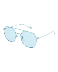 Balenciaga Balenciaga Unisex Aviator Light Blue Fashion Designer Eyewear