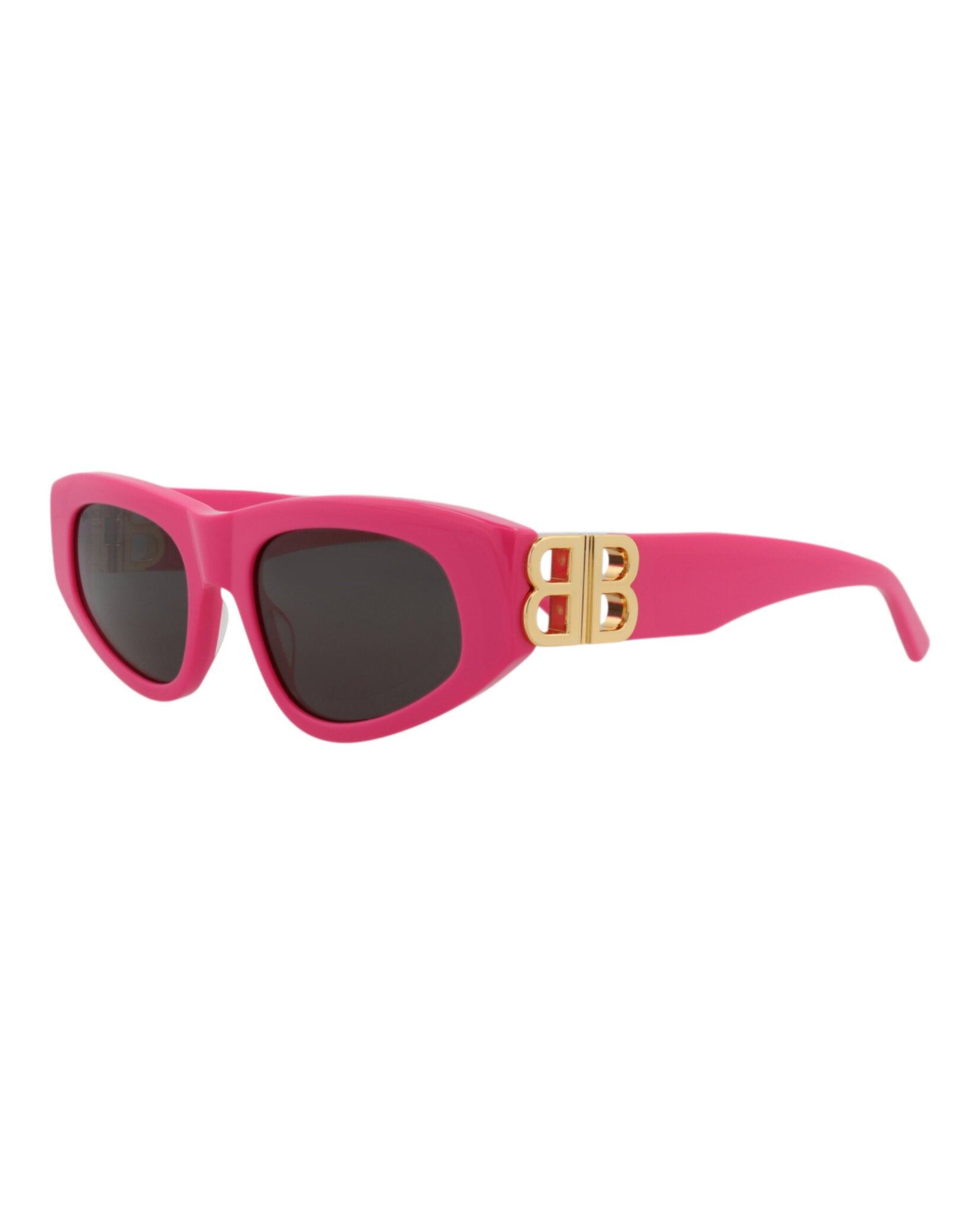 Balenciaga Balenciaga Womens Cat Eye Pink Gold Grey Fashion Designer Eyewear
