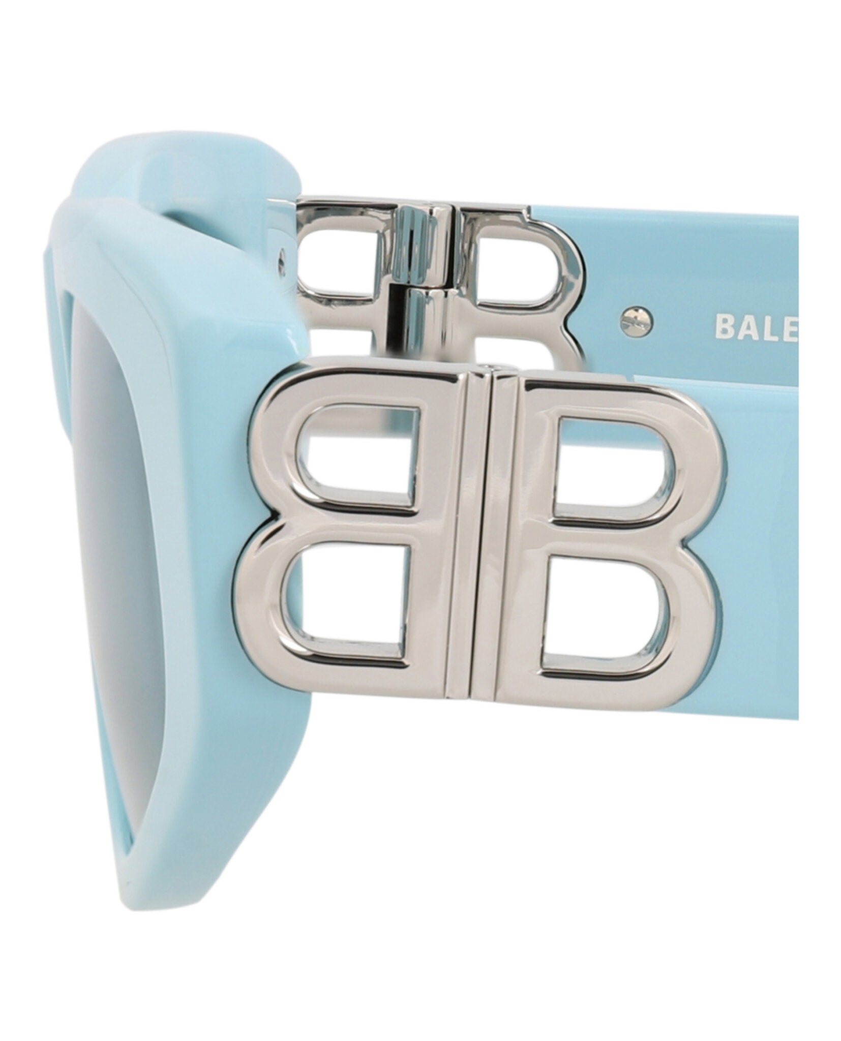 Balenciaga Balenciaga Womens Cat Eye Blue Silver Light Blue Fashion Designer Eyewear