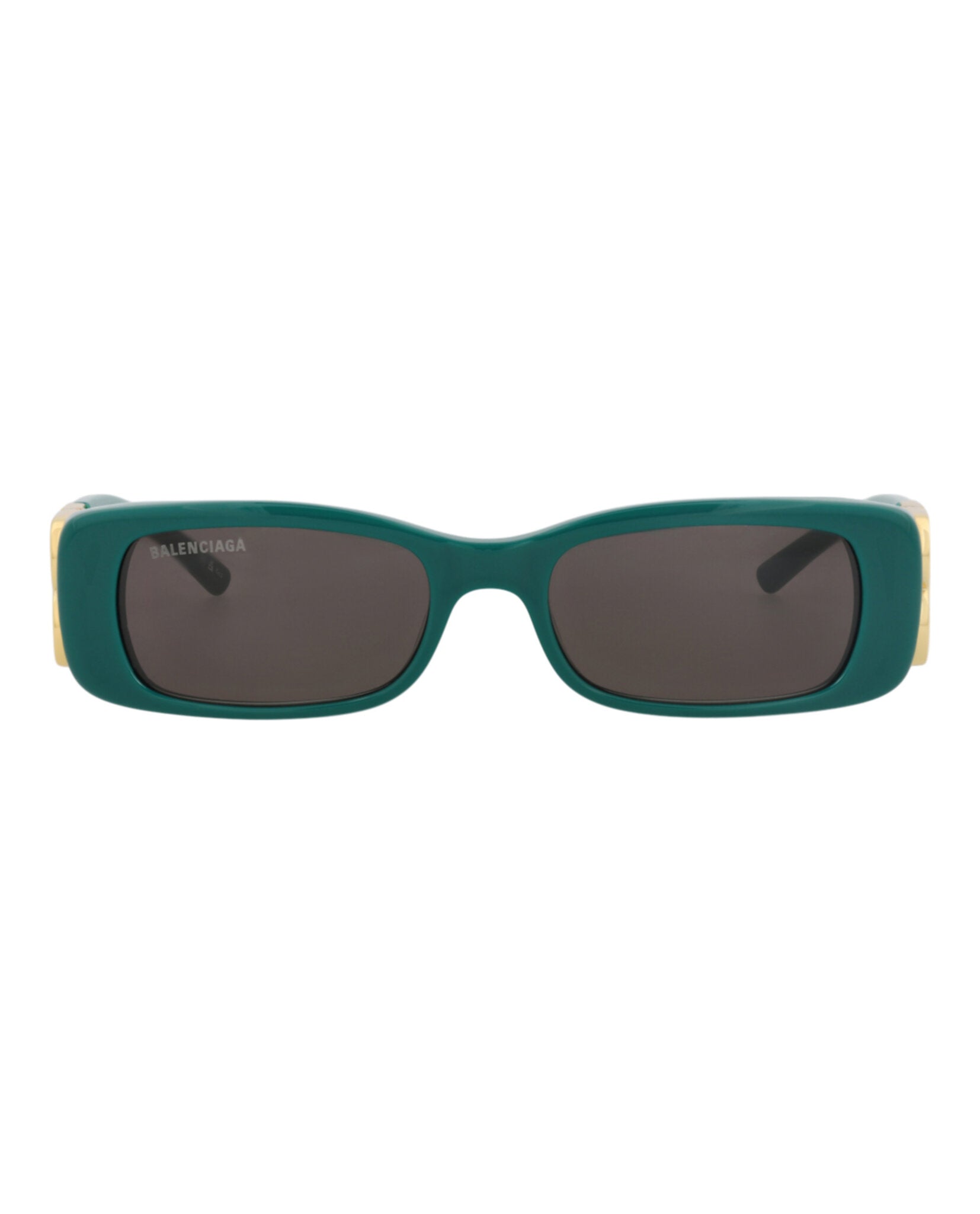 Balenciaga Balenciaga Womens Square/Rectangle Green Gold Grey Fashion Designer Eyewear