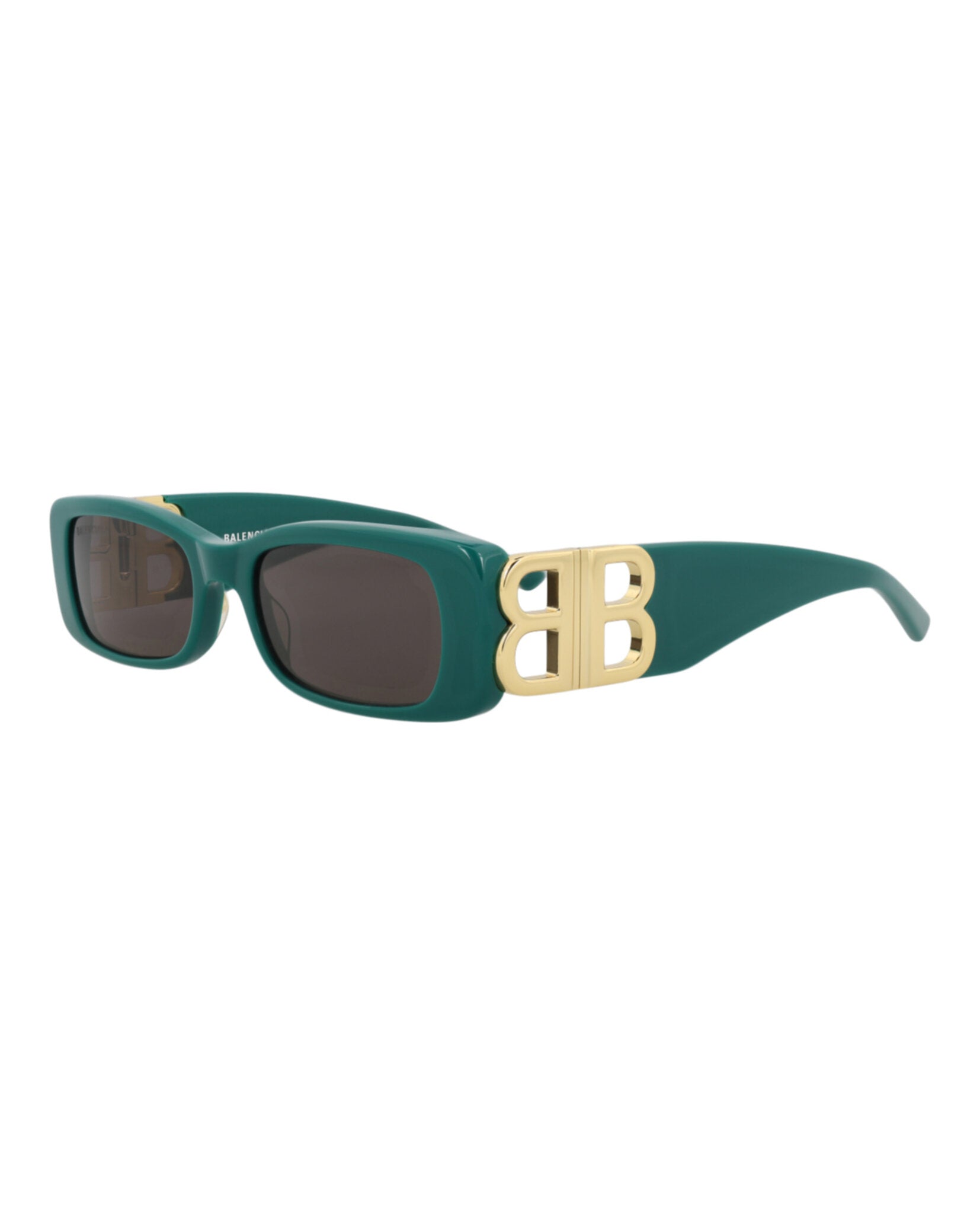 Balenciaga Balenciaga Womens Square/Rectangle Green Gold Grey Fashion Designer Eyewear