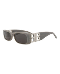Balenciaga Balenciaga Womens Square/Rectangle Grey Silver Grey Fashion Designer Eyewear