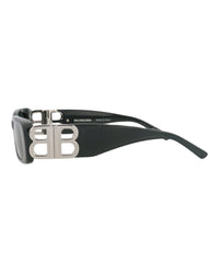 Balenciaga Balenciaga Womens Square/Rectangle Green Silver Green Fashion Designer Eyewear