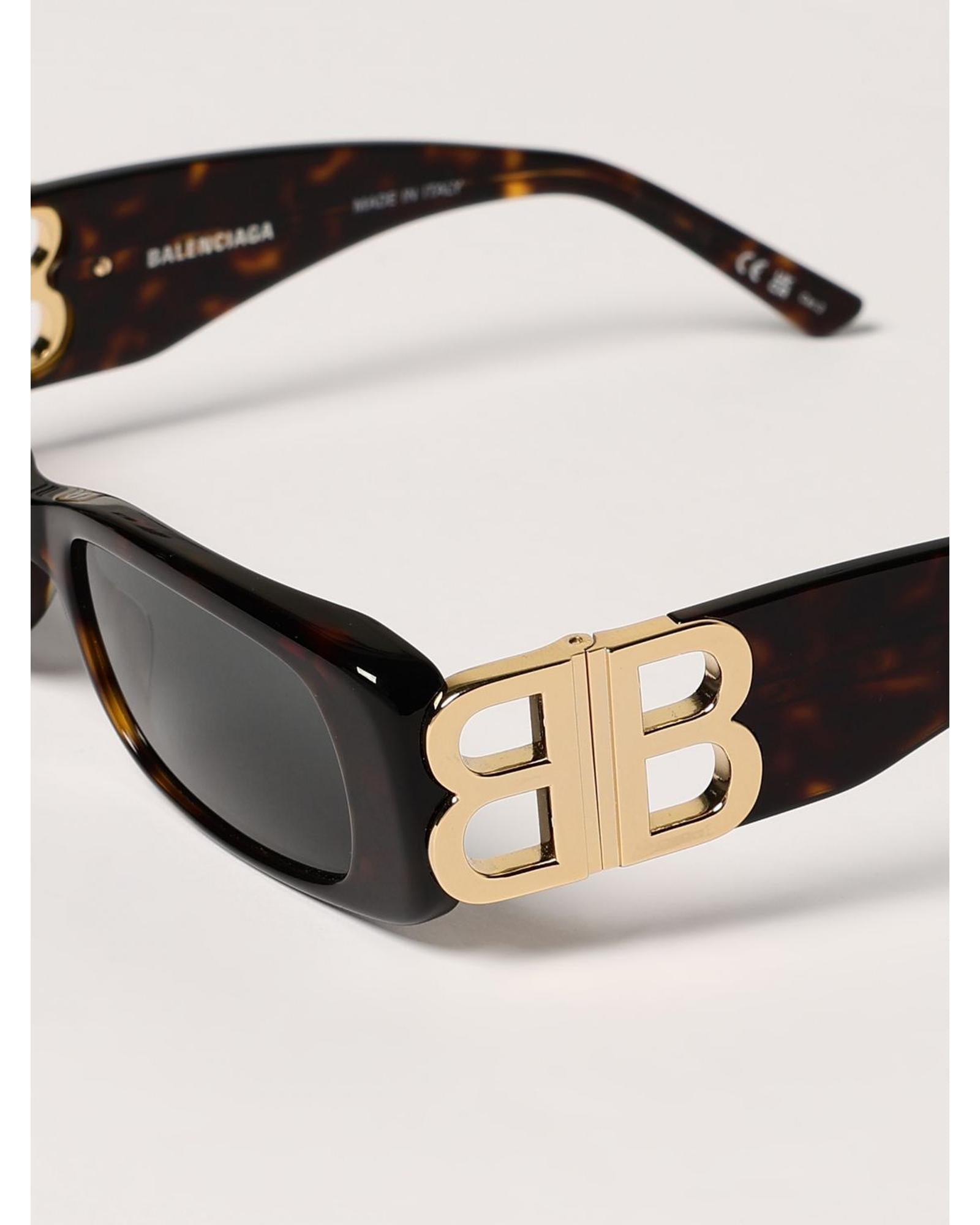 Balenciaga BB0096S Sunglasses Tortoise Women Brown – Bluefly