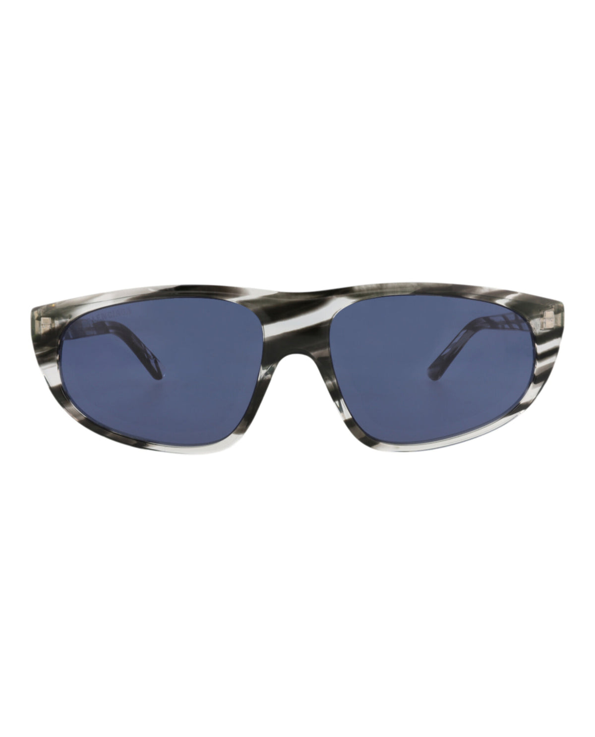 Balenciaga Balenciaga Mens Aviator Havana Havana Blue Fashion Designer Eyewear