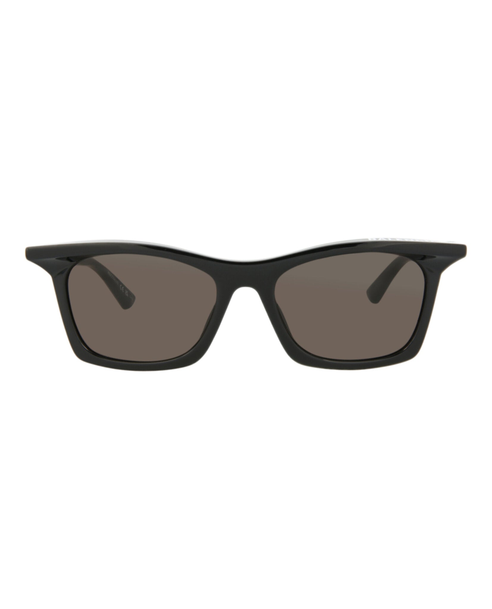 Balenciaga Unisex Square/Rectangle Black Black Grey Fashion Designer Eyewear