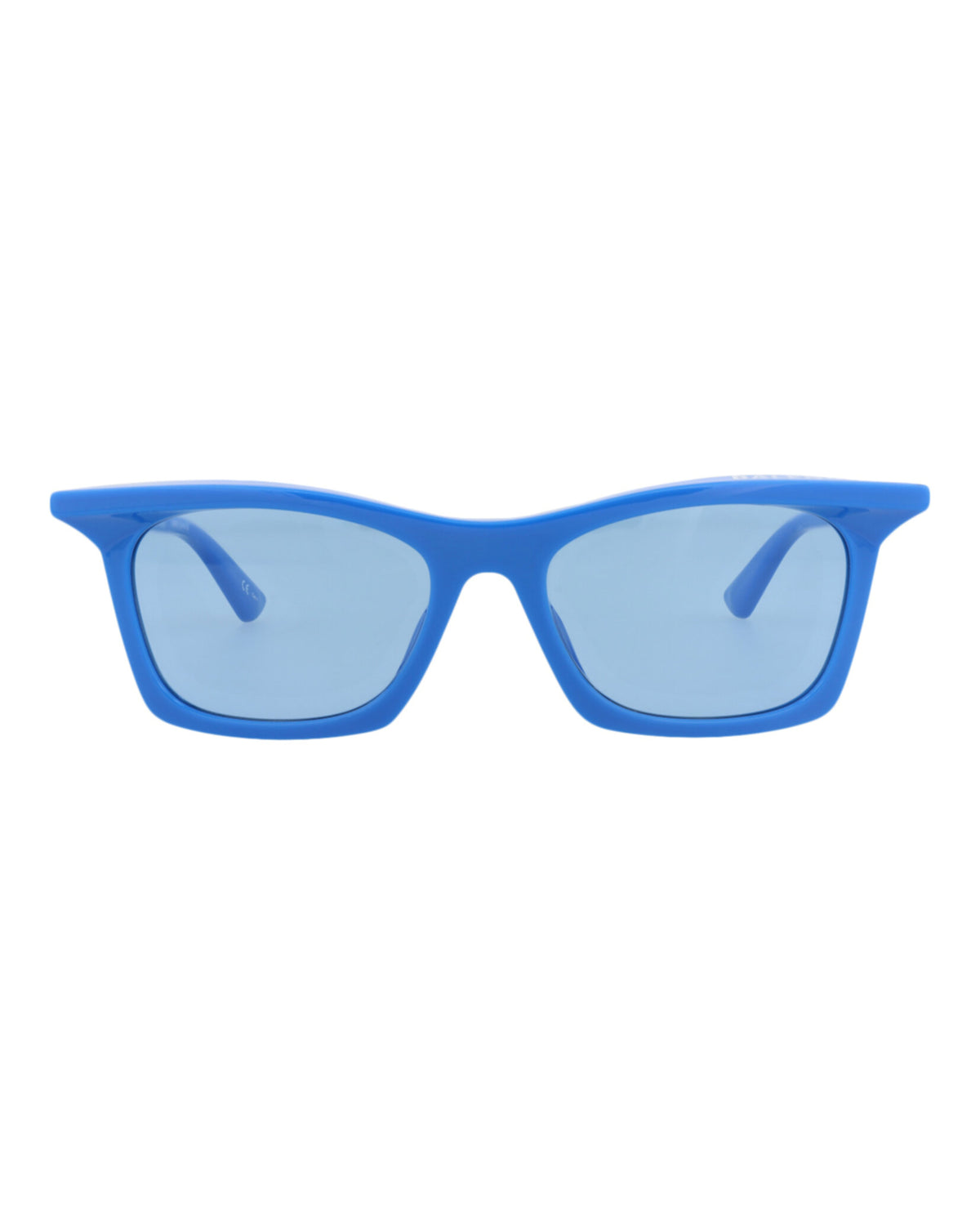Balenciaga Balenciaga Unisex Square/Rectangle Blue Blue Blue Fashion Designer Eyewear