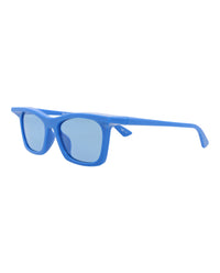 Balenciaga Balenciaga Unisex Square/Rectangle Blue Blue Blue Fashion Designer Eyewear