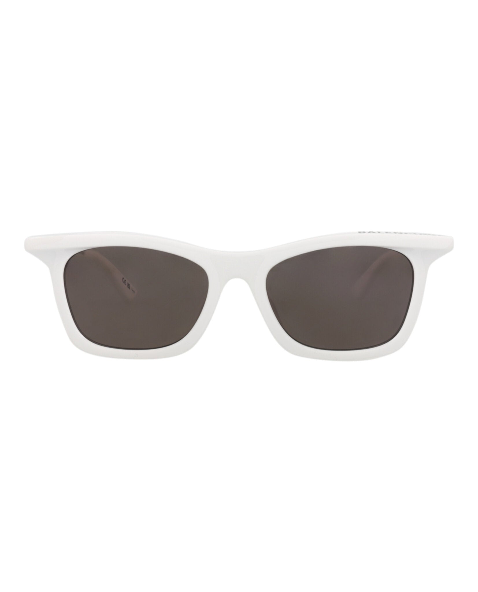 Balenciaga Balenciaga Unisex Square/Rectangle White White Grey Fashion Designer Eyewear