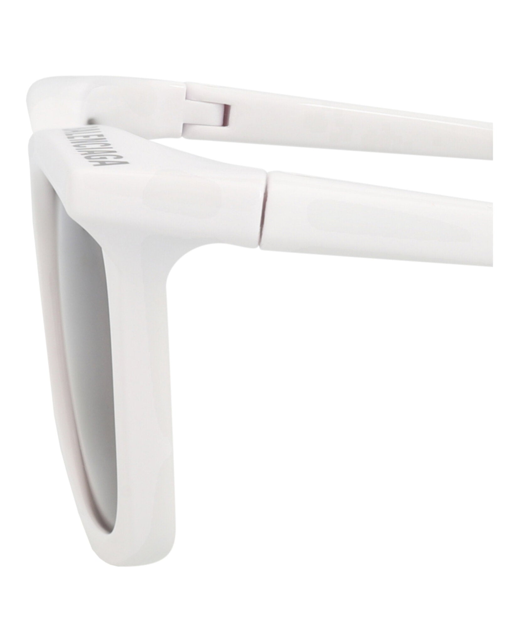 Balenciaga Balenciaga Unisex Square/Rectangle White White Grey Fashion Designer Eyewear