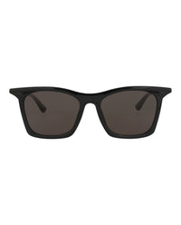 Balenciaga Unisex Square/Rectangle Black Black Grey Fashion Designer Eyewear