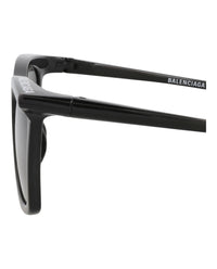 Balenciaga Unisex Square/Rectangle Black Black Grey Fashion Designer Eyewear