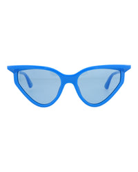 Balenciaga Womens Cat Eye Blue Blue Blue Fashion Designer Eyewear