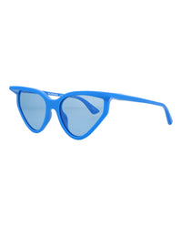 Balenciaga Womens Cat Eye Blue Blue Blue Fashion Designer Eyewear