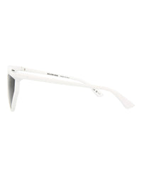 Balenciaga Balenciaga Womens Cat Eye White White Grey Fashion Designer Eyewear