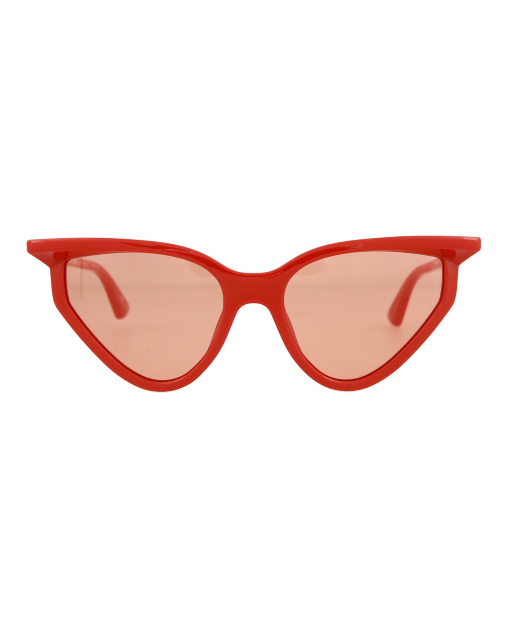 Balenciaga Womens Cat Eye Red Red Red Fashion Designer Eyewear