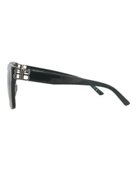 Balenciaga Balenciaga Womens Cat Eye Green Silver Green Fashion Designer Eyewear