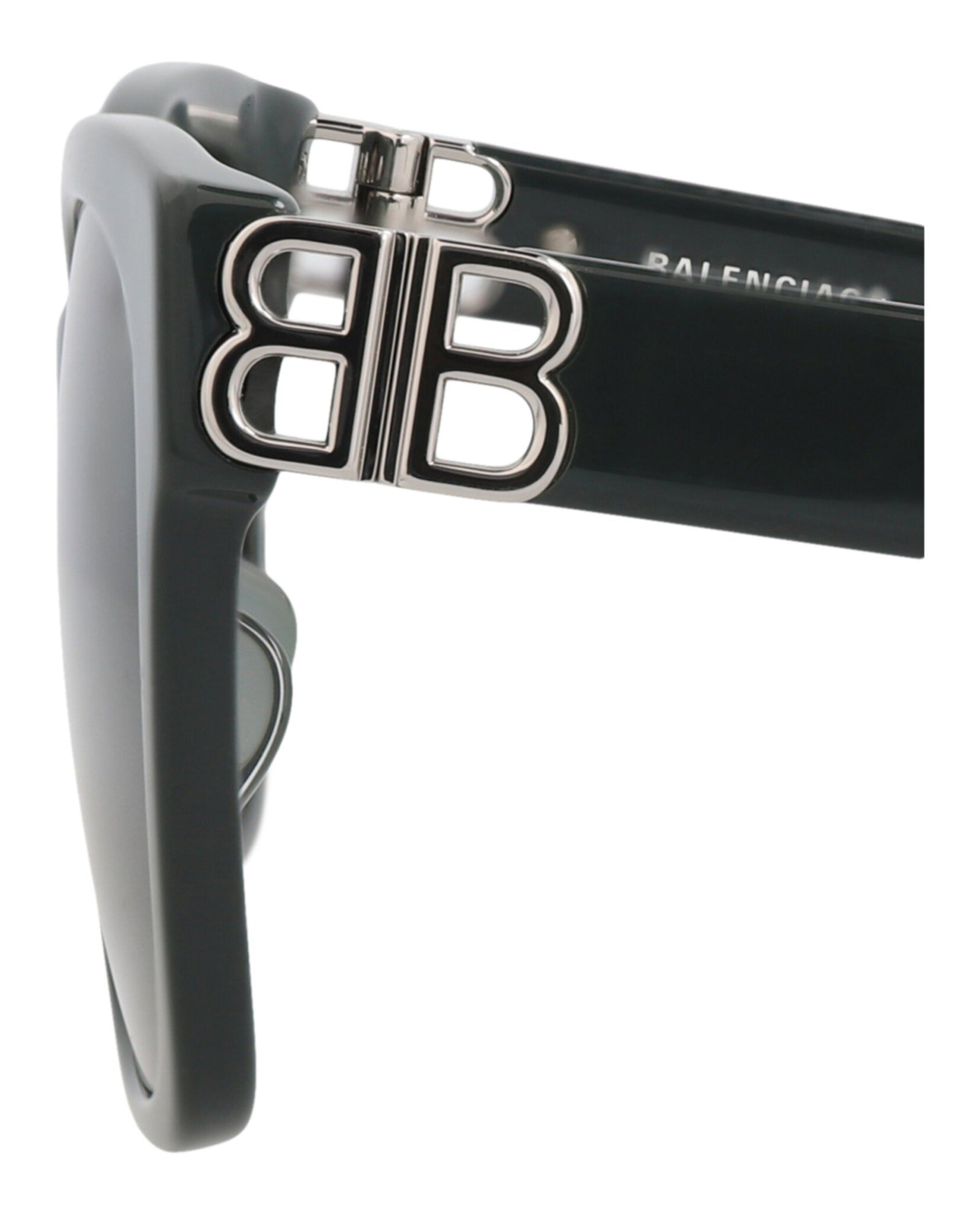 Balenciaga Balenciaga Womens Cat Eye Green Silver Green Fashion Designer Eyewear