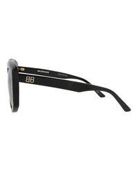 Balenciaga Balenciaga Womens Cat Eye Black Black Grey Fashion Designer Eyewear