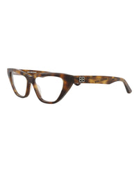 Balenciaga Womens Cat Eye Havana Havana Transparent Fashion Designer Eyewear