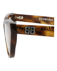 Balenciaga Womens Cat Eye Havana Havana Transparent Fashion Designer Eyewear