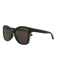 Balenciaga Balenciaga Womens Cat Eye Black Black Grey Fashion Designer Eyewear