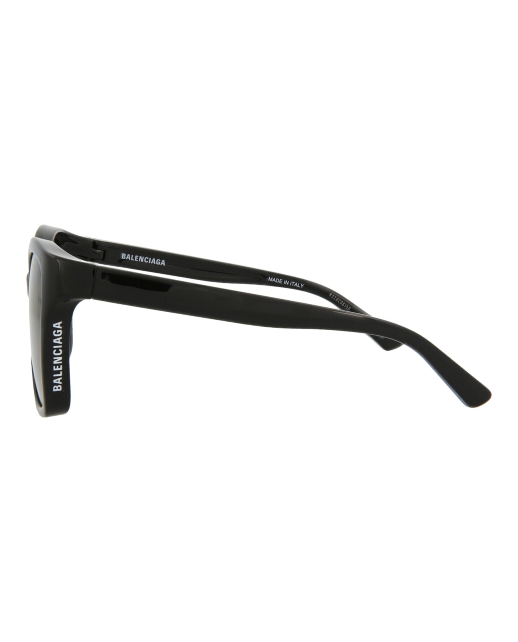 Balenciaga Balenciaga Womens Cat Eye Black Black Grey Fashion Designer Eyewear