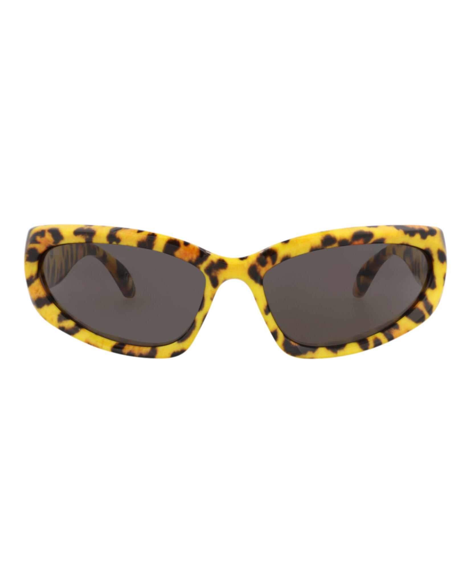 Balenciaga Balenciaga Mens Shield/Wrap Yellow Yellow Grey Fashion Designer Eyewear