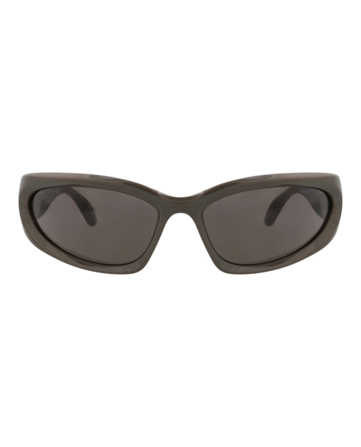 Balenciaga Mens Shield/Wrap Grey Grey Grey Fashion Designer Eyewear
