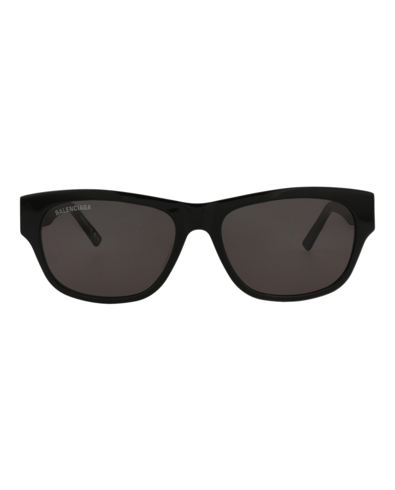 Balenciaga Balenciaga Mens Square/Rectangle Black Black Grey Fashion Designer Eyewear