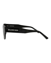 Balenciaga Balenciaga Mens Square/Rectangle Black Black Grey Fashion Designer Eyewear