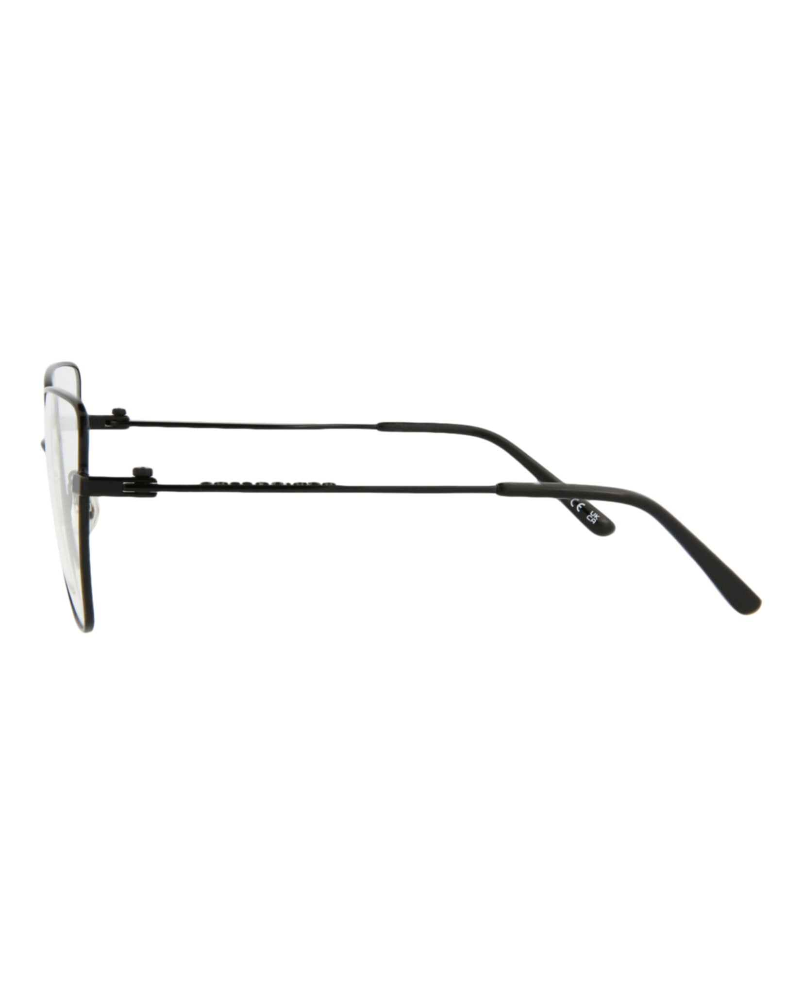 Balenciaga Womens Cat Eye Black Black Transparent Fashion Designer Eyewear