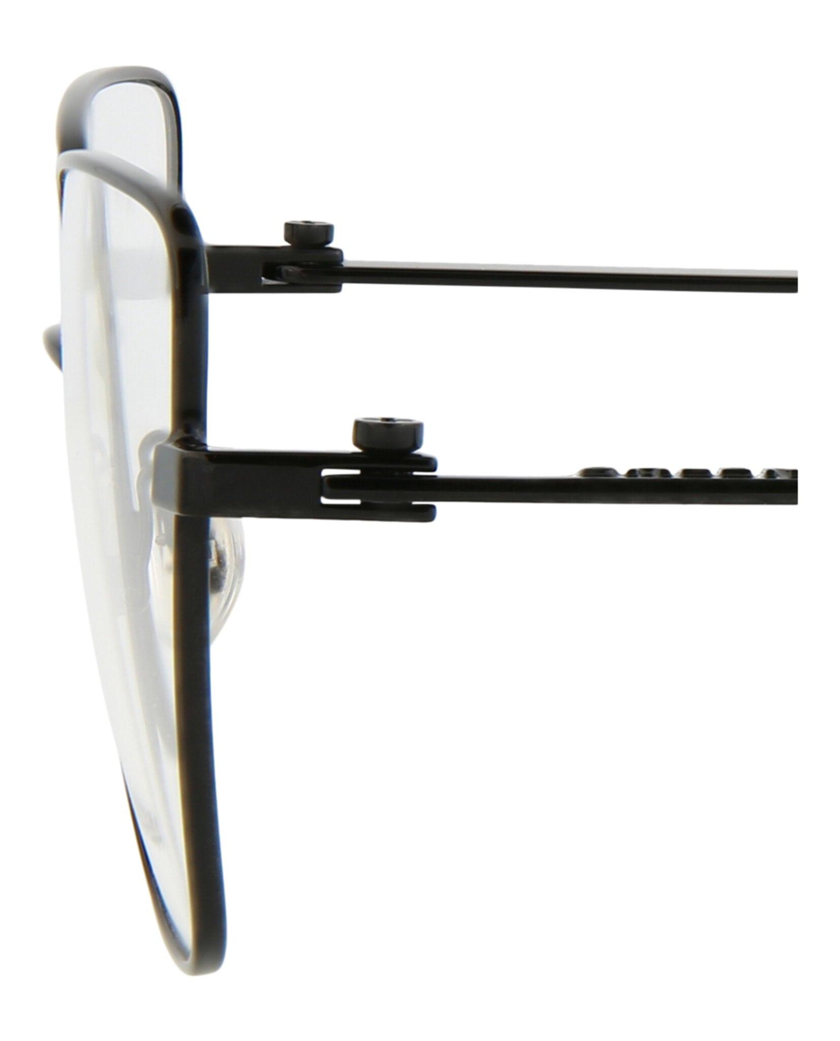 Balenciaga Womens Cat Eye Black Black Transparent Fashion Designer Eyewear