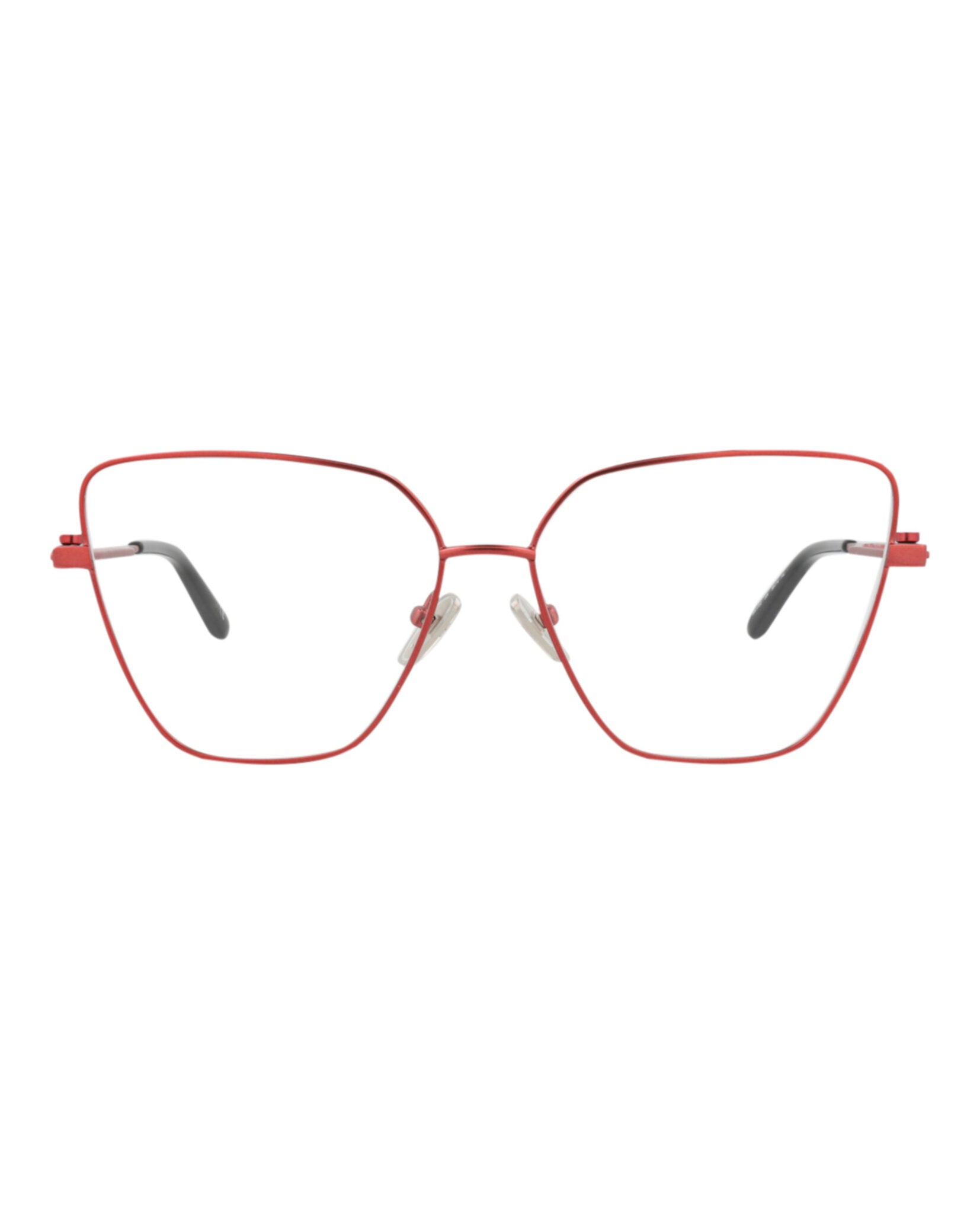 Balenciaga Womens Cat Eye Red Red Transparent Fashion Designer Eyewear