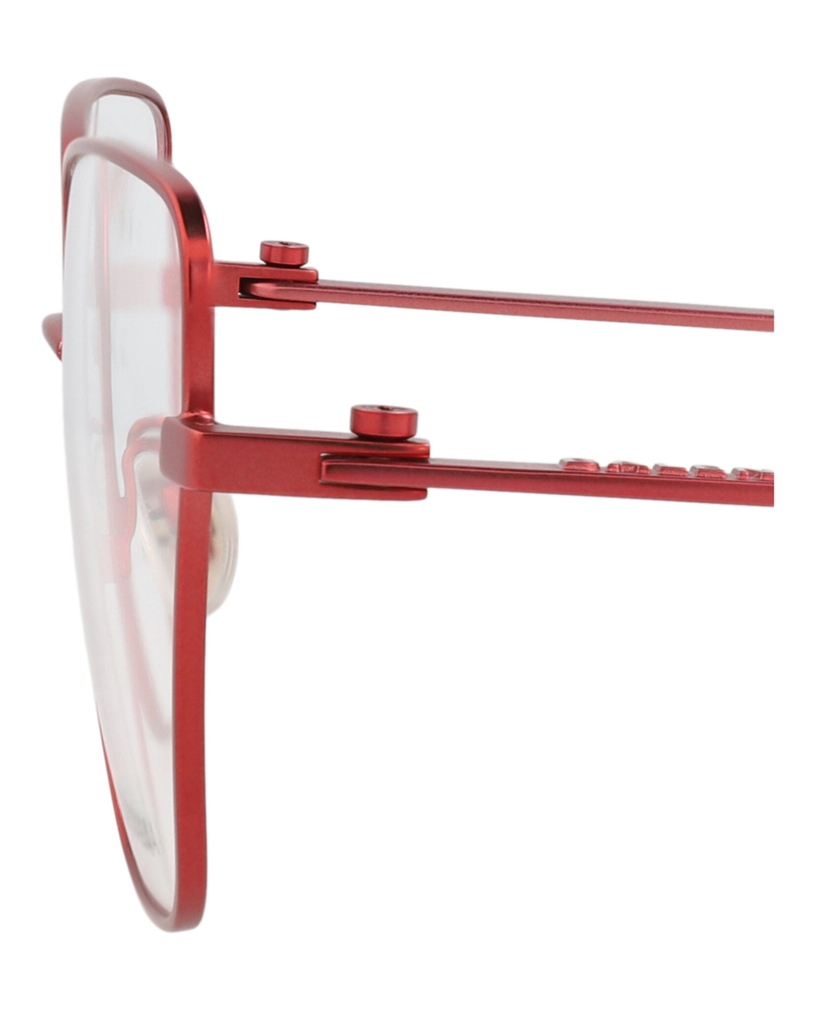Balenciaga Womens Cat Eye Red Red Transparent Fashion Designer Eyewear