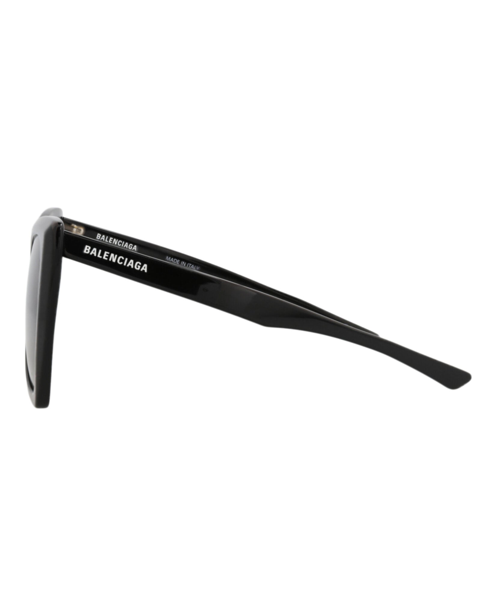 Balenciaga Balenciaga Womens Cat Eye Black Black Grey Fashion Designer Eyewear