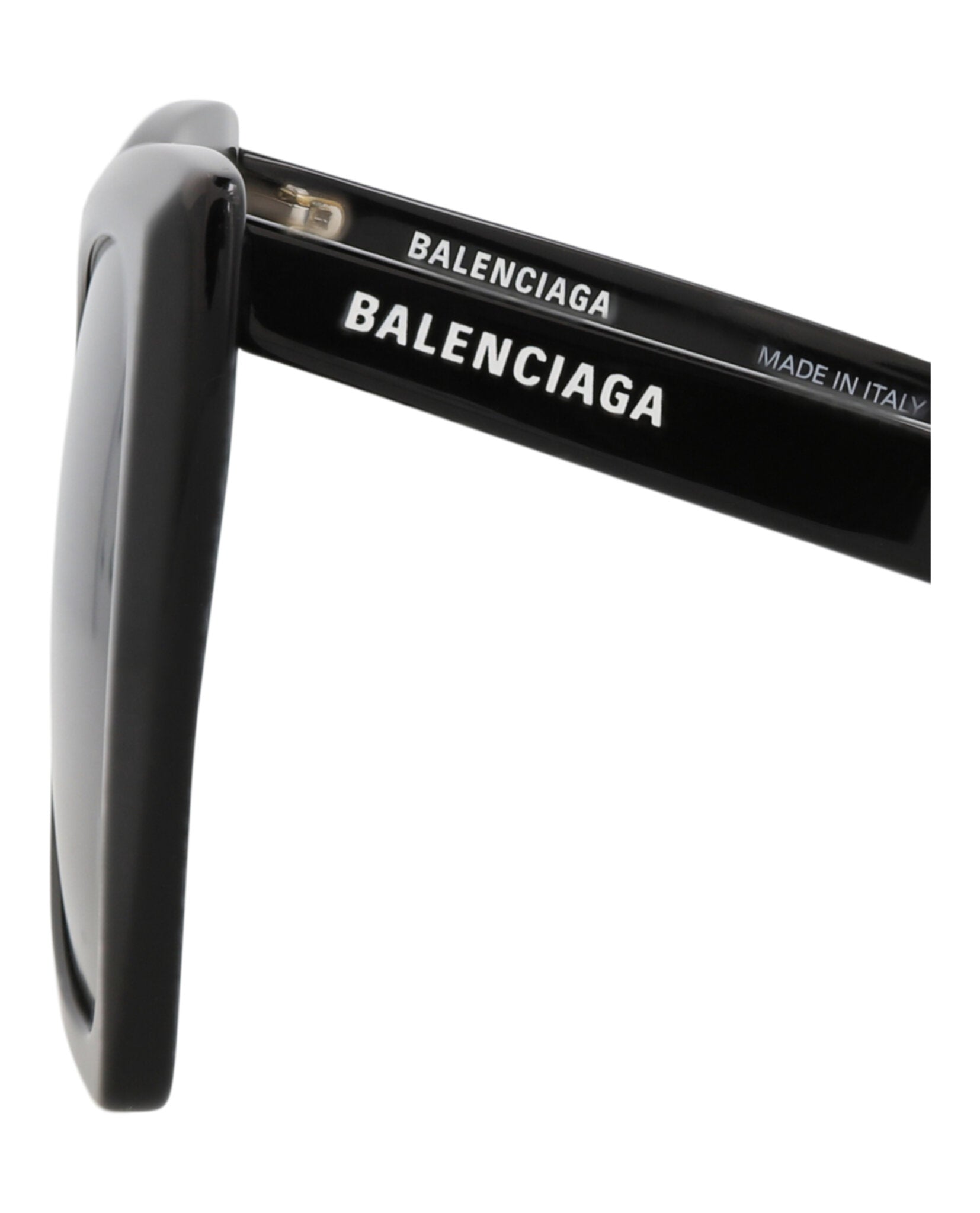 Balenciaga Balenciaga Womens Cat Eye Black Black Grey Fashion Designer Eyewear