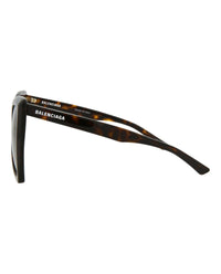 Balenciaga Womens Cat Eye Havana Havana Brown Fashion Designer Eyewear
