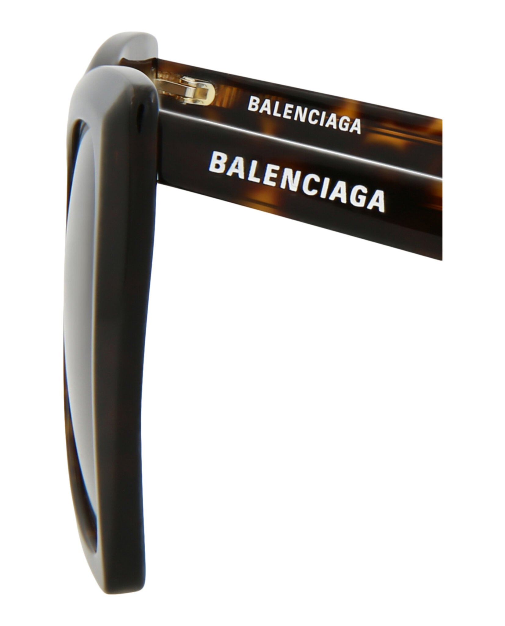 Balenciaga Womens Cat Eye Havana Havana Brown Fashion Designer Eyewear